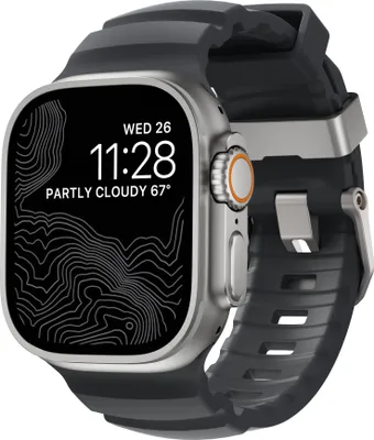 Produktbild von Nomad Rocky Point Band Apple Watch 42mm / 44mm / 45mm / 49mm Storm Connector Natural