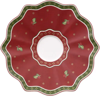 Produktbild von Villeroy & Boch Toy's Delight Kaffeeuntertasse / Teeuntertasse rot 16,5cm