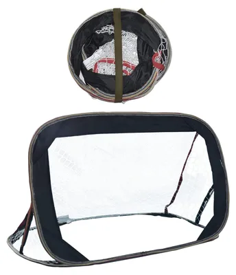 Obrázok produktu pre Sada dvoch skladacích futbalových bránok, výška 80-120 cm