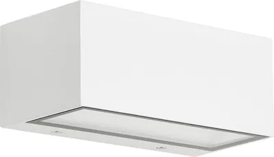 A white kitchen hood with a glass panel and integrated lighting.