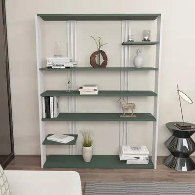 Produktbild von Skye Decor, Jenny - Green, White, Bücherregale, Grün, 120 x 160 x 29,6 cm