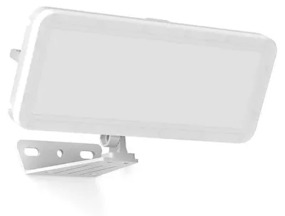LED-Außenstrahler 100 W, 10.000 lm, 3000 K, IP66, grau