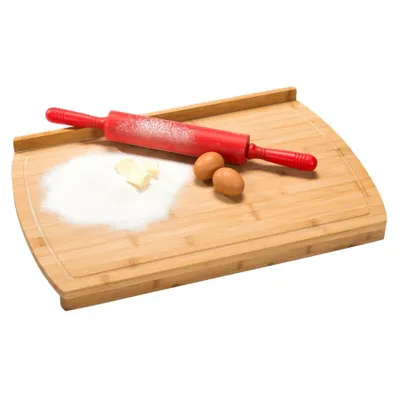 Produktbild von Tadar doppelseitiger Bambus-Hocker 45 x 33 cm
