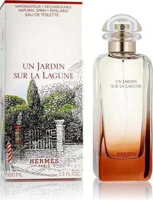 Obrázok produktu pre Hermes Un Jardin sur la Lagune, Unisex, 100 ml, Nádoba na jedno použitie, Magnólia, ľalia, Morský, Drevo