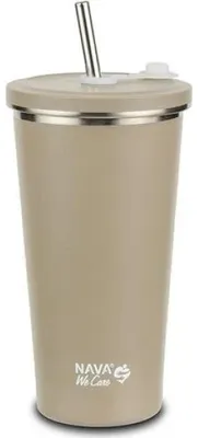 Imagen del producto de Taza térmica de viaje, 520 ml, color gris
