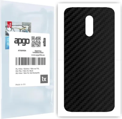 Produktbild von apgo Rückseite Schutzfolie für OnePlus 7 -  Hinten Schutzfolie Carbon, Rückseite Folie schützt vor Kratzern und Fingerabdrücken
