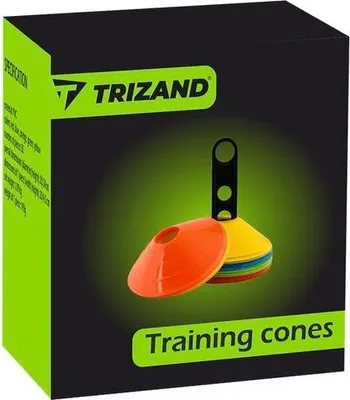Produktbild von Trainingskegel - Bunte Champignons - 50 Stück