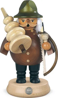 Produktbild von Baumfäller (18cm) Räuchermann von Müller Kleinkunst