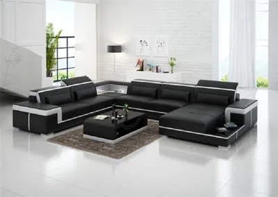 Produktbild von Wohnlandschaft Ecksofa Couch Polster