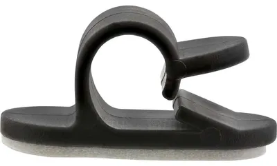 Imagen del producto de InLine® 59970K, paquete de 10 organizadores de cables, con base adhesiva, 2,8 cm, color negro