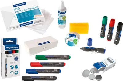 Immagine prodotto di magnetoplan  12299F magnetoplan Flipchart Zubehör-Set