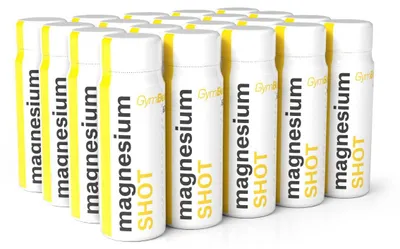 Produktbild von GymBeam - Magnesium Shot, 20 x 60 ml, Zitrone