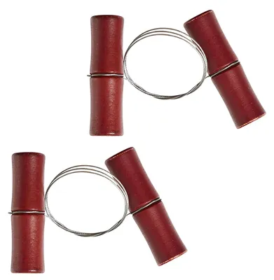 Produktbild von 2 Kleisnijders aus Edelstahl mit Holzgriffen