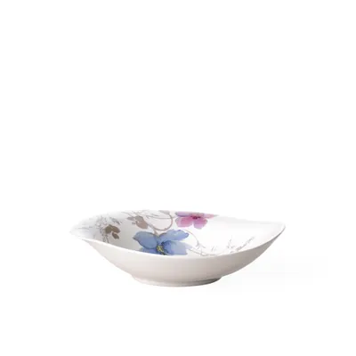 Produktbild von Villeroy & Boch Mariefleur Gris Serve & Salad, Suppenschüssel, Porzellan, Mehrfarbig, 0,4 l, 1 Person(en), 210 mm