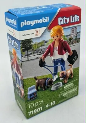 Produktbild von PLAYMOBIL Kaufland Haustier + Futter 71901