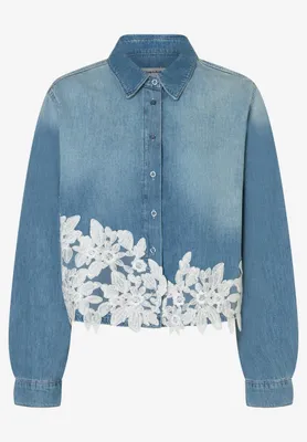 Produktbild von MORE & MORE Denim Shirt Blouse w 0961 light blue 40