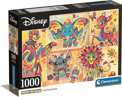 Zdjęcie produktu dla Clementoni Disney Classics, 1000 szt., Artystyczny, 18 lat(a)