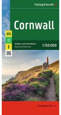 Produktbild von freytag & berndt Straßenkarte Cornwall 1:150.000