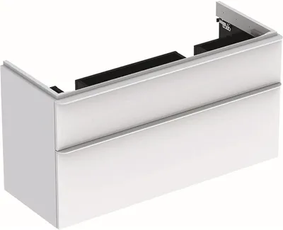 Zdjęcie produktu dla Geberit 500.356.00.1, Biały, 2 szuf., 1 szt., 1184 mm, 470 mm, 617 mm