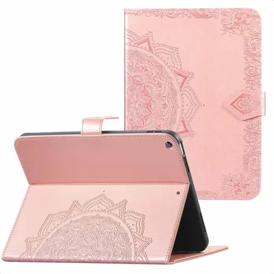 Produktbild von imoshion Mandala Klapphülle iPad 6 (2018) 9.7 Zoll / iPad 5 (2017) 9.7 Zoll / Air 2 (2014)/Air 1 (2013) - Rose Gold
