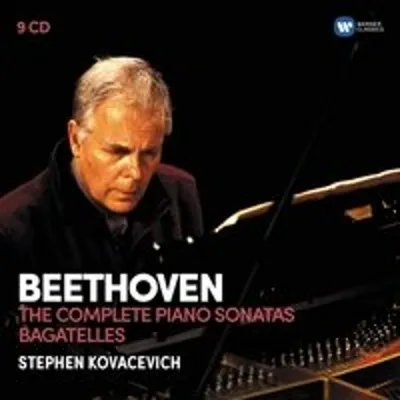 Obrázok produktu pre Warner Music Stephen Kovacevich - Beethoven: The 32 Piano Sonatas, Bagatelles, 9CD, Klasika, CD, Stephen Kovacevich, Fyzické médiá, Dospelý, 9 disky
