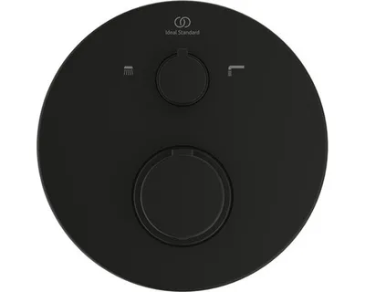 Produktbild von Ideal Standard Badethermostat Ceratherm T100 Unterputz A5815XG Schwarz (Silk Black)