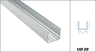 Produktbild von UD 28 / CD 60 Trockenbau Profile & Zubehör Direktabhänger Rigips Decke Unterkonstruktion