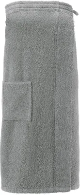 Produktbild von Funlike Kilt lang S/M grau Baumwolle Frottee 400g/m² 90x150
