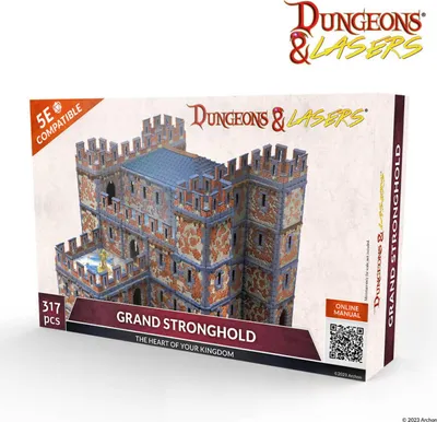 Immagine prodotto di Set iniziale di Dungeons & Lasers: GRANDE FORTEZZA