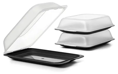 Imagen del producto de TATAY: Juego de 3 recipientes herméticos "Maxi" para cortar alimentos, ideales para guardar en el refrigerador