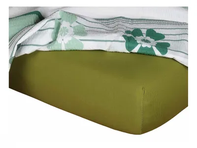 Immagine prodotto di Lenzuolo Dadka Jersey oliva 90x200x20 cm