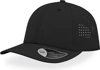Produktbild von Atlantis BREE | Breezy Cap 6-Panel-Cap - Farbe: Black - Größe: One Size