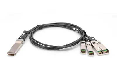 Produktbild von Kabel QSFP+ to 4XSFP+ 40G DAC 3.0m schwarz