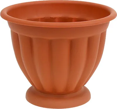 Produktbild von Blumentopf mit Sockel für dekorative Bepflanzung