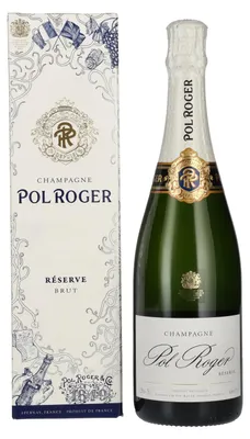 Produktbild von Pol Roger Champagne Réserve Brut 12,5% Vol. 0,75l in Geschenkbox