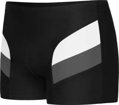 Produktbild von Ladeheid Herren Badehose Badeshorts Beachshorts Schwimmhose LA40-168 (174-Schwarz, L)