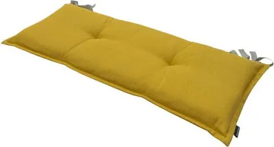 Produktbild von Madison Bankkissen 150x48 cm in Mosterd - Wasserabweisend, Ideal für Gartenbänke und Kombination mit Dekokissen