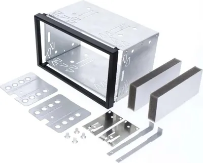 Produktbild von Audioproject A145 - Autoradio Doppel DIN Einbaurahmen - Einbauschacht für 2-DIN Zubehör Auto-Radio Navigation kompatibel mit VW Golf Opel Corsa Astra Ford Mercedes Peugeot Smart Fiat Toyota