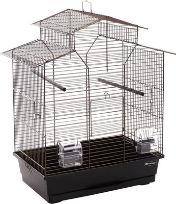 Produktbild von Flamingo Sittichkäfig Numfor 1 schwarz