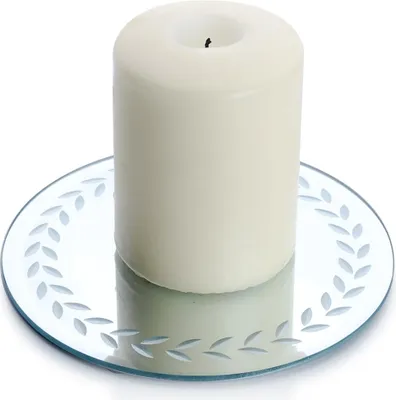 Image de porte-verre 6pcs miroir fi-15cm