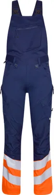 Produktbild von F. Engel Safety Latzhose, Blue Ink/Orange, Gr. 66