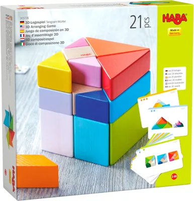 Image de HABA Blocs de construction Blocs de construction créatifs Tangram