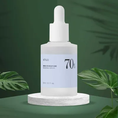 Obrázek produktu pro ANUA - Birch 70% Moisture Boosting Serum - Sérum s extraktem z břízy - 30 ml