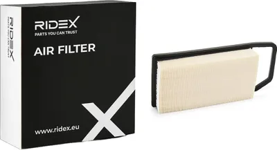 Produktbild von Luftfilter RIDEX 8A0199 für CITROËN C5 III Kombi (RW) Filtereinsatz