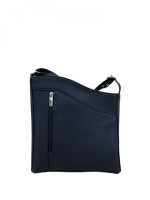 Produktbild von C1749 Cinino Ledertasche Umhängetasche Dunkelblau