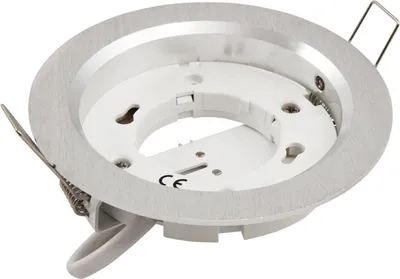 Produktbild von Einbaurahmen McShine "DL-304", rund, Ø108mm, GX53, Eisen gebürstet