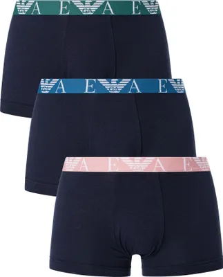 Produktbild von Emporio Armani 3 Packungsstämme, Blau S