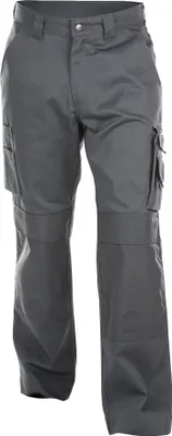 Produktbild von DASSY® Miami Arbeitshose mit Kniepolstertaschen ZEMENTGRAU Gr.64 Länge: STANDARD