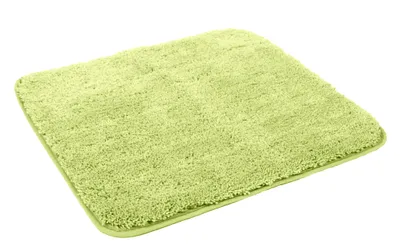 Produktbild von Kinzler hochwertige Mikrofaser-Badematte  50 x 55 cm, rutschfest, Farbe Apfelgrün
