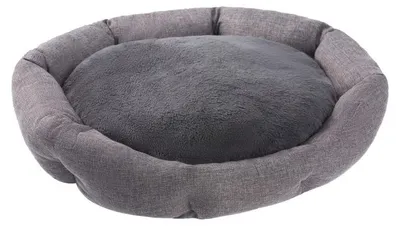 Obrázek produktu pro Petstuff Pelíšek pro psa Octagon, 50 x 57 x 13 cm, šedý